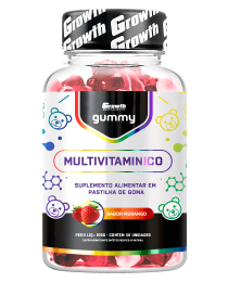 Suplemento Multivitamínico Gummy 30UN - Growth Supplements