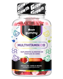 Multivitamínico Gummy 30UN - Growth Supplements