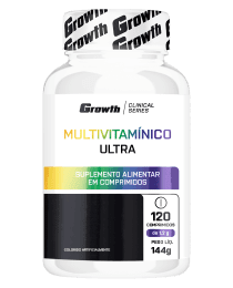 Suplemento Multivitamínico Ultra 120Comp - Growth Supplements