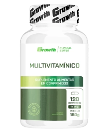 Multivitamínico Vegano 120Comp - Growth Supplements