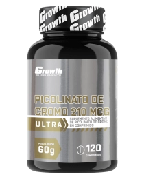 Picolinato de Cromo ULTRA 120 COMP - Growth Supplements