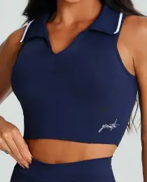 Regata Growth Polo Azul Marinho