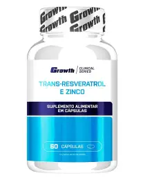 RESVERATROL E ZINCO 60SOFT - GROWTH SUPPLEMENTS