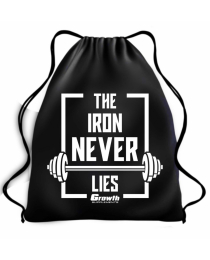 Suplemento SACOLA TIPO MOCHILA [ THE IRON NEVER LIES ] - GROWTH SUPPLEMENTS