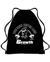 Suplemento SACOLA TIPO MOCHILA THE IRON NEVER LIES - GROWTH SUPPLEMENTS