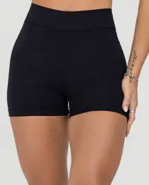 Short Growth Ciclista Cos Assimetrico Preto