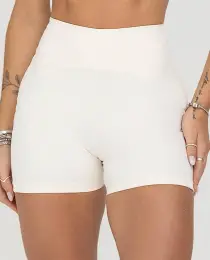 Short Growth Recorte Lateral Off White