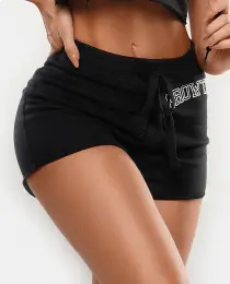 SHORT MOLETOM GROWTH PRETO - GROWTH SUPPLEMENTS