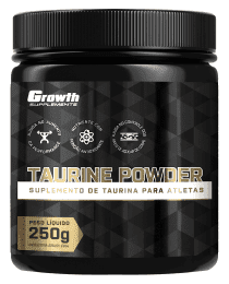 Suplemento Taurina Powder 250g - Growth Supplements