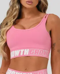TOP AD ROSA CLARO ALÇA DUPLA TEAM GROWTH - GROWTH SUPPLEMENTS