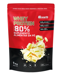Suplemento (TOP) Whey Protein Concentrado (1KG) - Growth Supplements