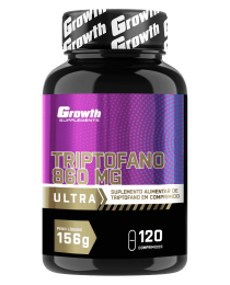 Suplemento Triptofano Ultra - 120 comp - Growth Supplements