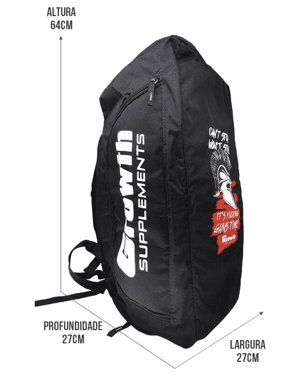 MALA MOCHILA CANT STOP - GROWTH SUPPLEMENTS