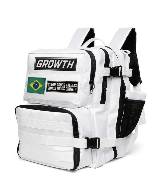Mochila Branca Militar Growth