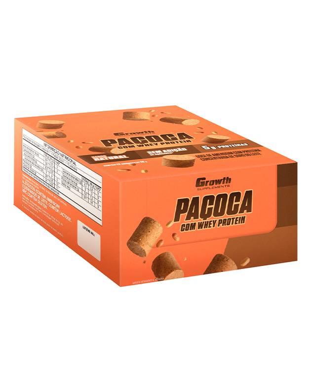 Paçoca Growth Display Com 12Un 216g