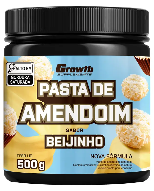 Pasta De Amendoim Sabor Beijinho 500g