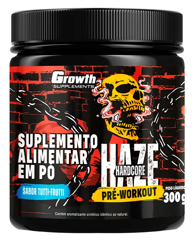 Pré-Treino Haze Hardcore 300g - Growth Supplements