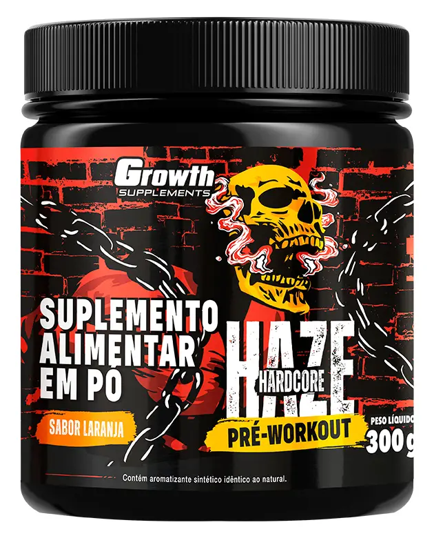 Pré-Treino Haze Hardcore 300g - Growth Supplements