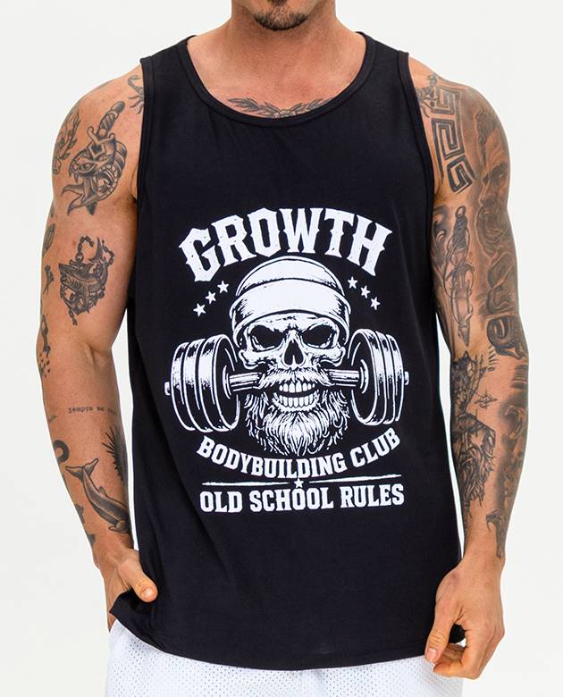 Regata Growth Basic Old School Preto