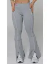 CALÇA FLARE GROWTH FILE CINZA MESCLA - GROWTH SUPPLEMENTS