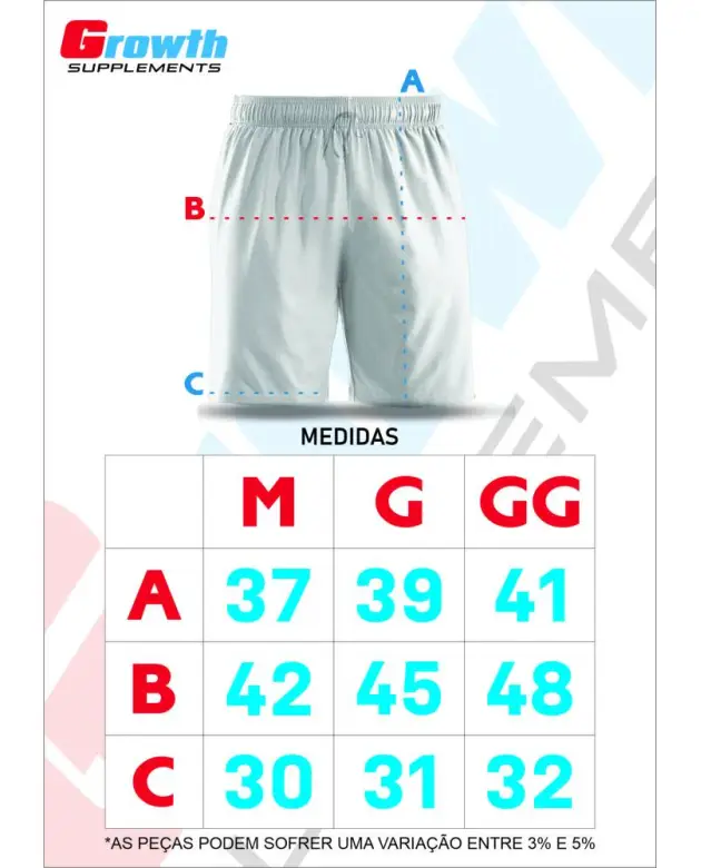 Short Banho Growth Estilha