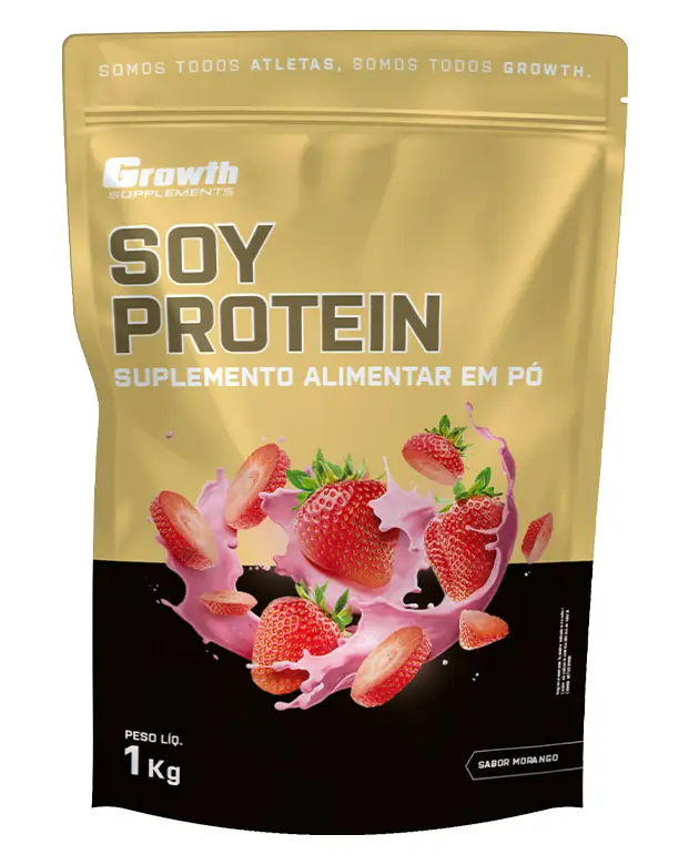 Soy Protein (Proteína isolada de soja) 1kg - Growth Supplements