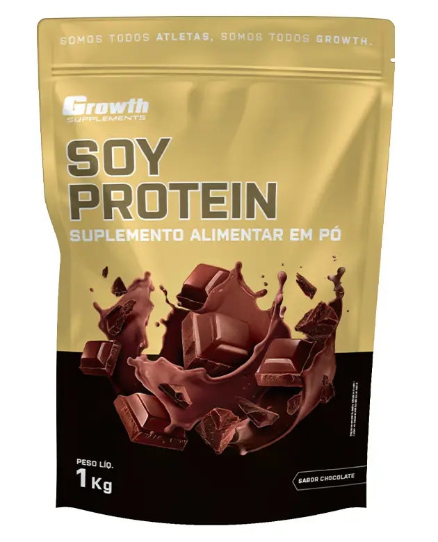 Soy Protein (Proteína isolada de soja) 1kg - Growth Supplements