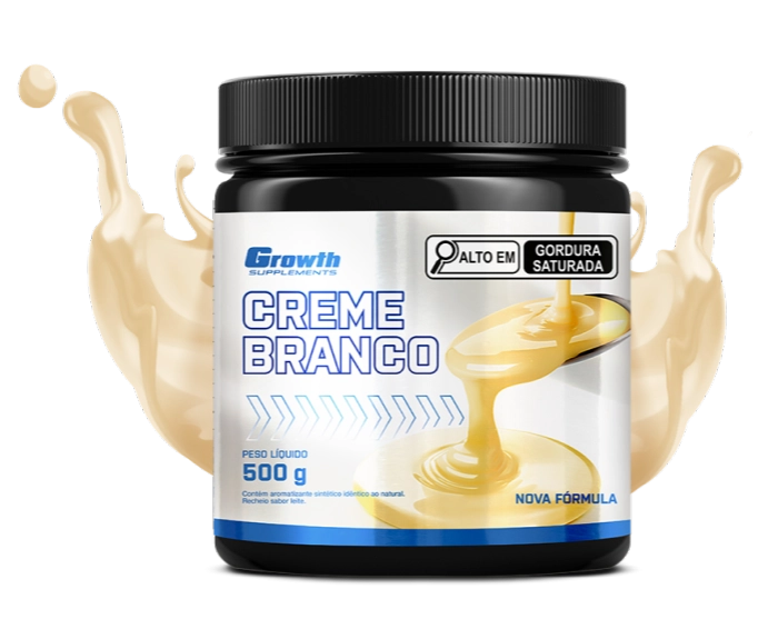 Foto do produto CREME BRANCO 500GR - GROWTH SUPPLEMENTS