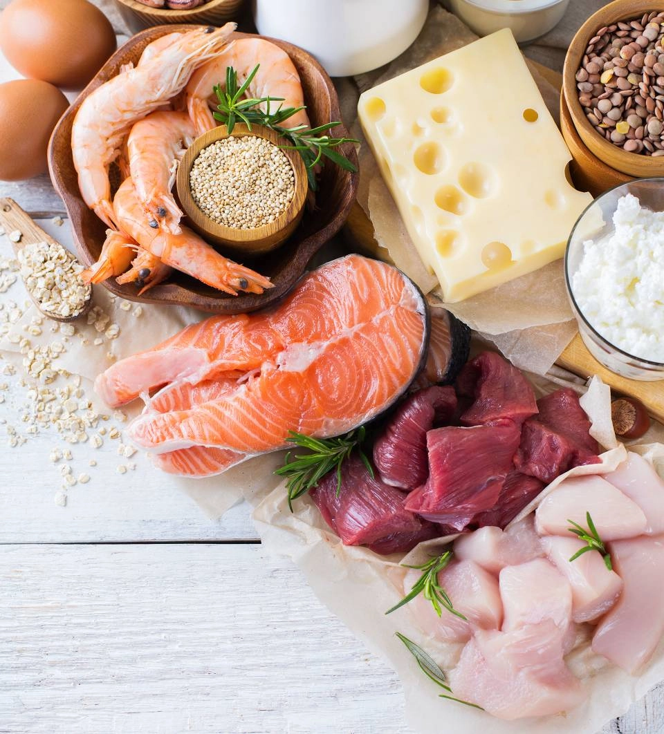 GROWTH SUPPLEMENTS - Imagem ilustrativa alimentos ricos em vitamina B-12