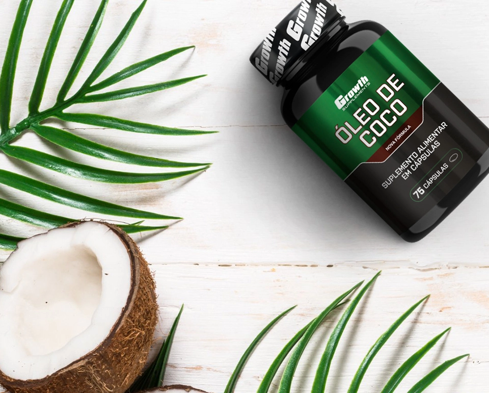 DIFERENCIAIS DO ÓLEO DE COCO da Growth Supplements