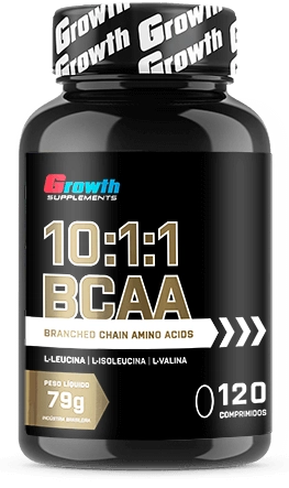 BCAA 10:1:1 - 120 COMPRIMIDOS  - Growth Supplements