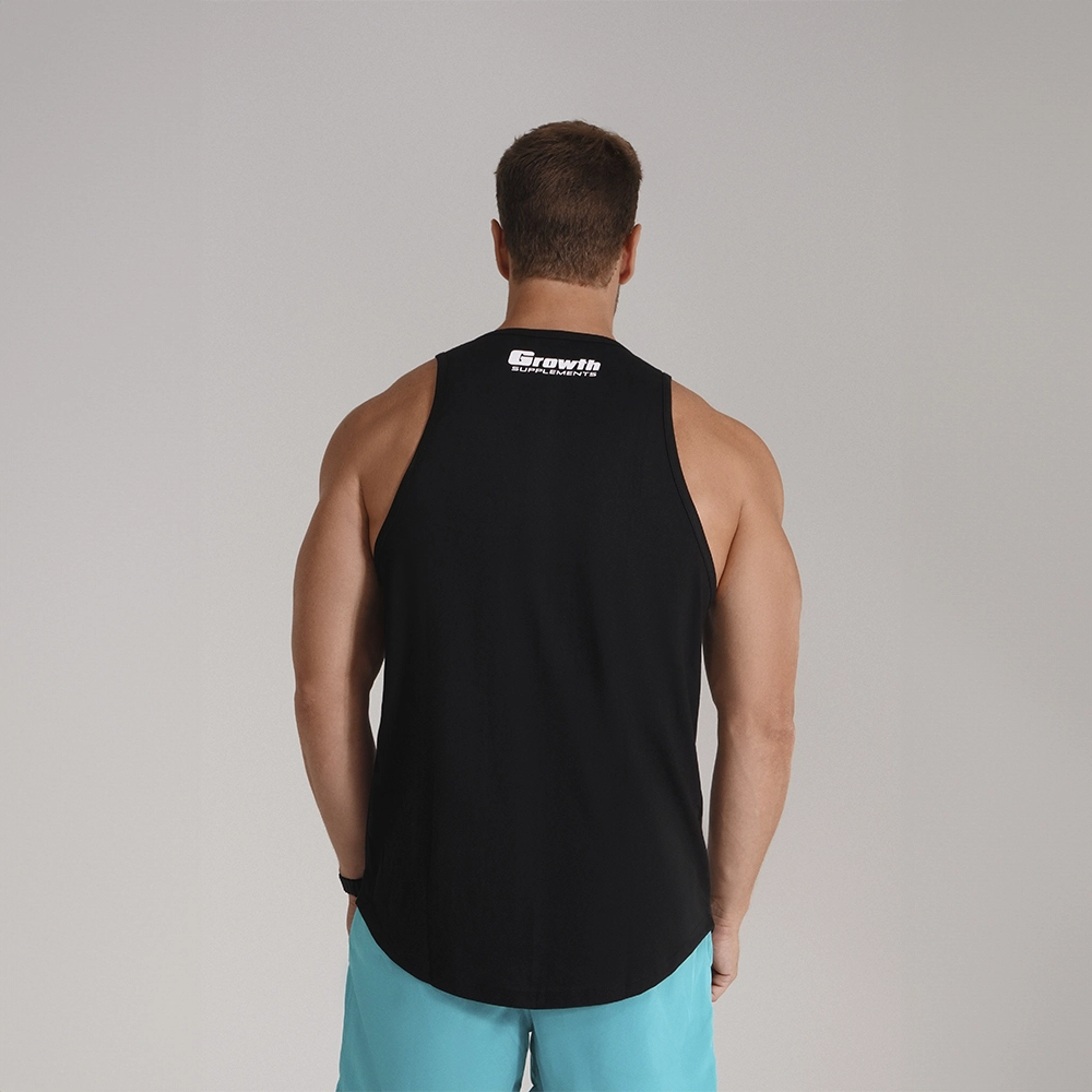 Regata Preta Growth Somos Todos Atletas