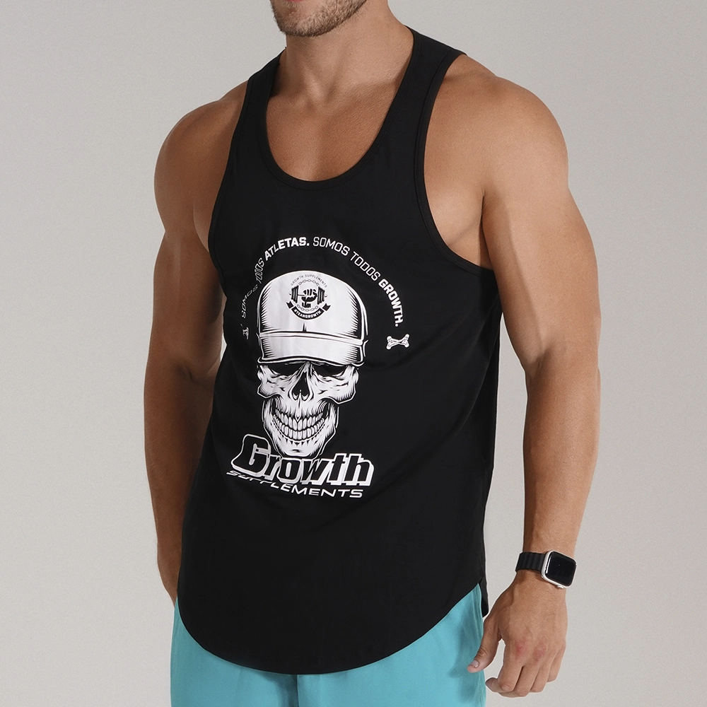 Regata Preta Growth Somos Todos Atletas