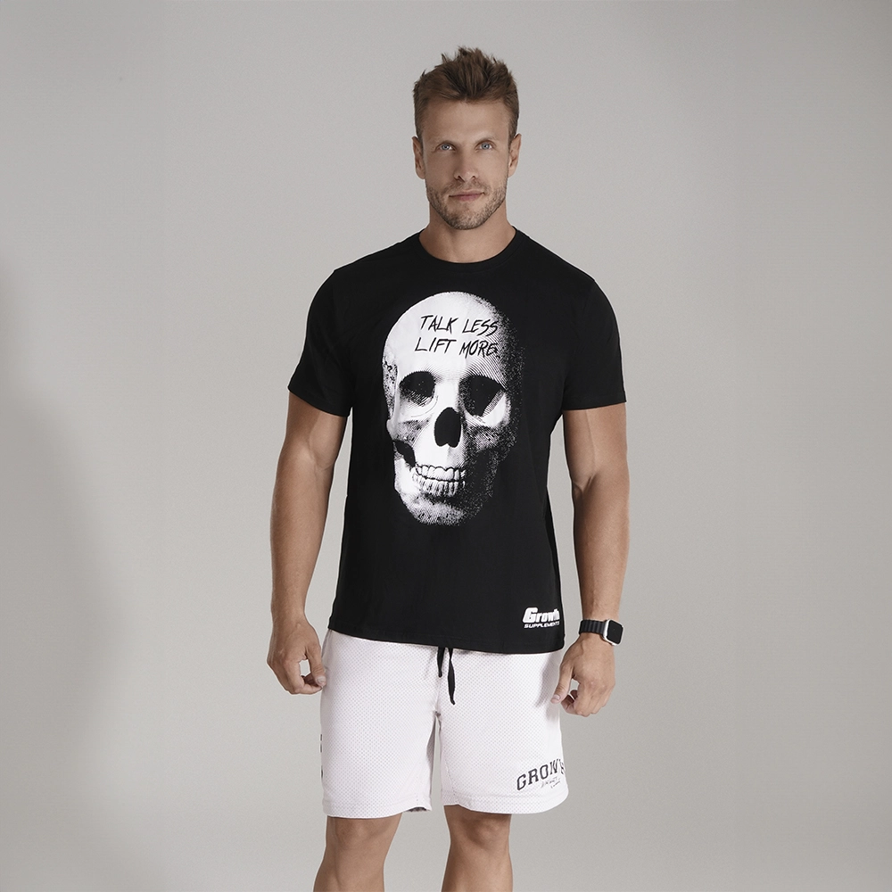 CAMISETA CAVEIRA TREINO TALK LESS - GROWTH SUPPLEMENTS