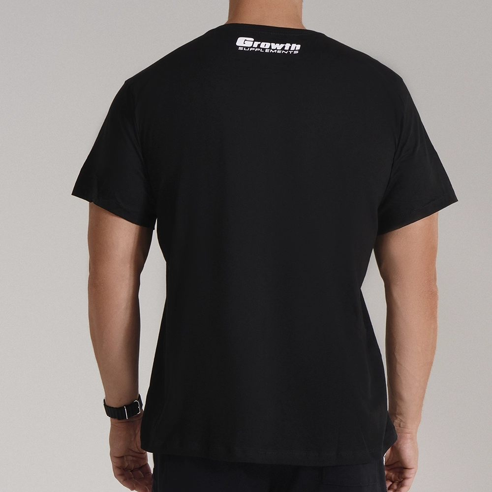 CAMISETA CAVEIRA TREINO QUAL SUA DESCULPA - GROWTH SUPPLEMENTS