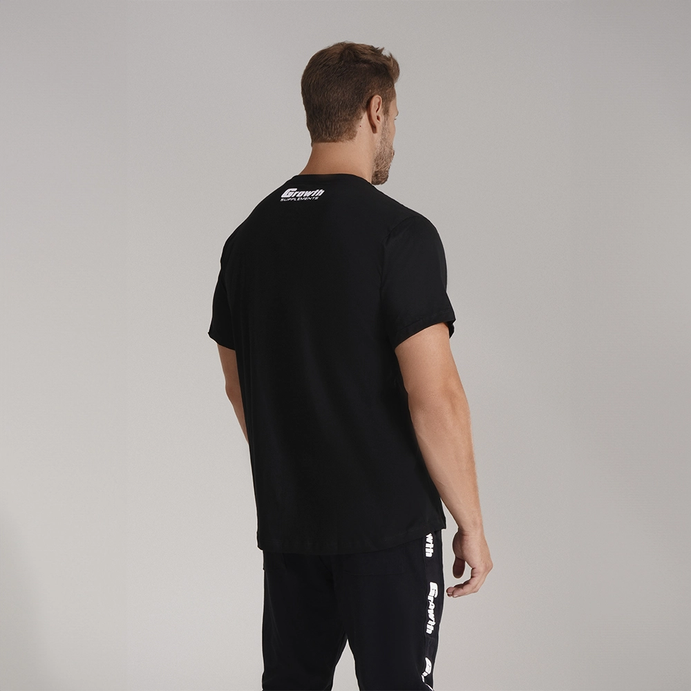 CAMISETA CAVEIRA TREINO QUAL SUA DESCULPA - GROWTH SUPPLEMENTS