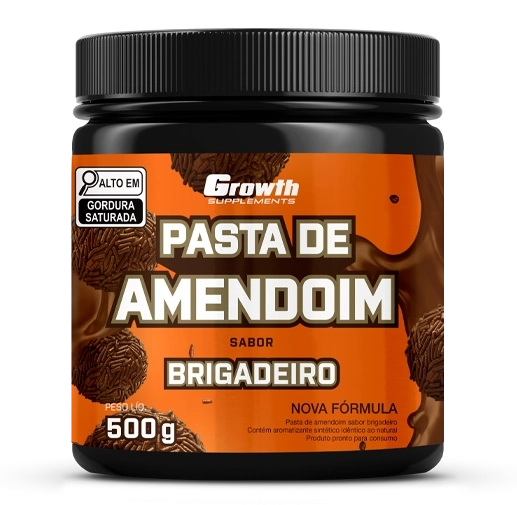 Foto do produto PASTA DE AMENDOIM SABOR BRIGADEIRO 500G