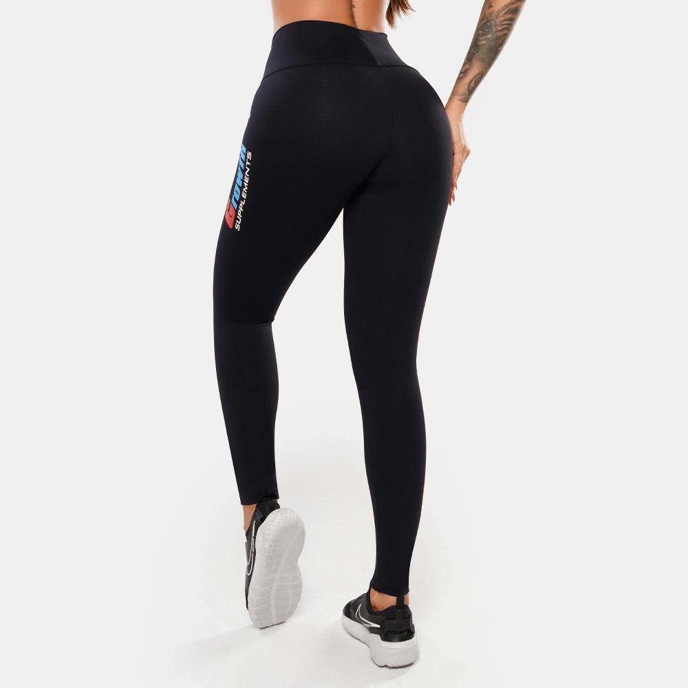 LEGGING PRETA LOGO GROWTH - GROWTH SUPPLEMENTS