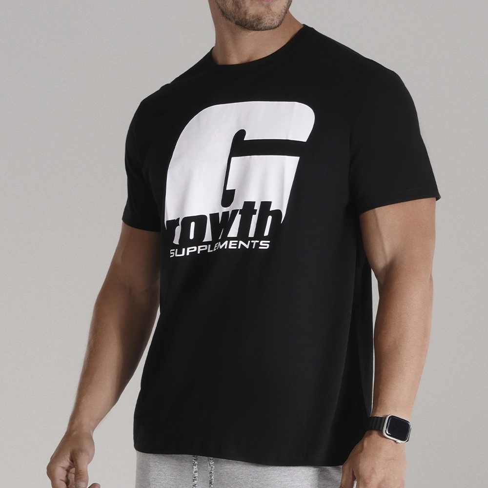 CAMISETA G BRANCO - GROWTH SUPPLEMENTS