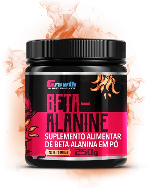 Foto do produto BETA-ALANINA EM PÓ - GROWTH SUPPLEMENTS