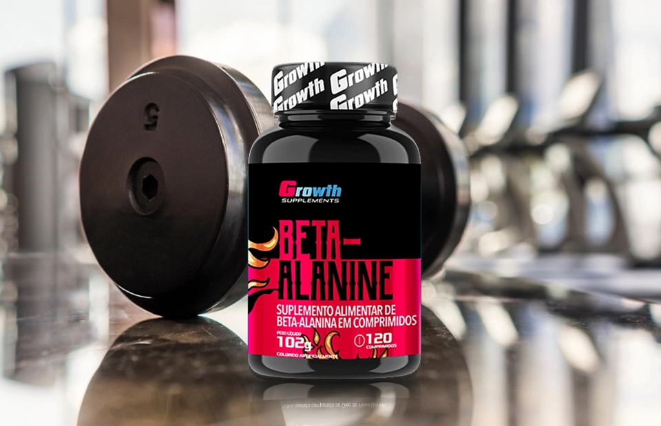 GROWTH SUPPLEMENTS - Imagem ilustrativa embalagem beta-alanine