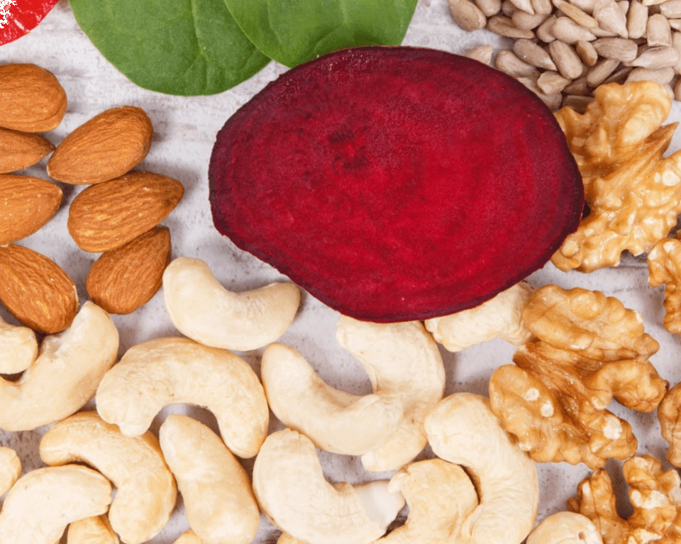 GROWTH SUPPLEMENTS - Imagem ilustrativa alimentos com biotina