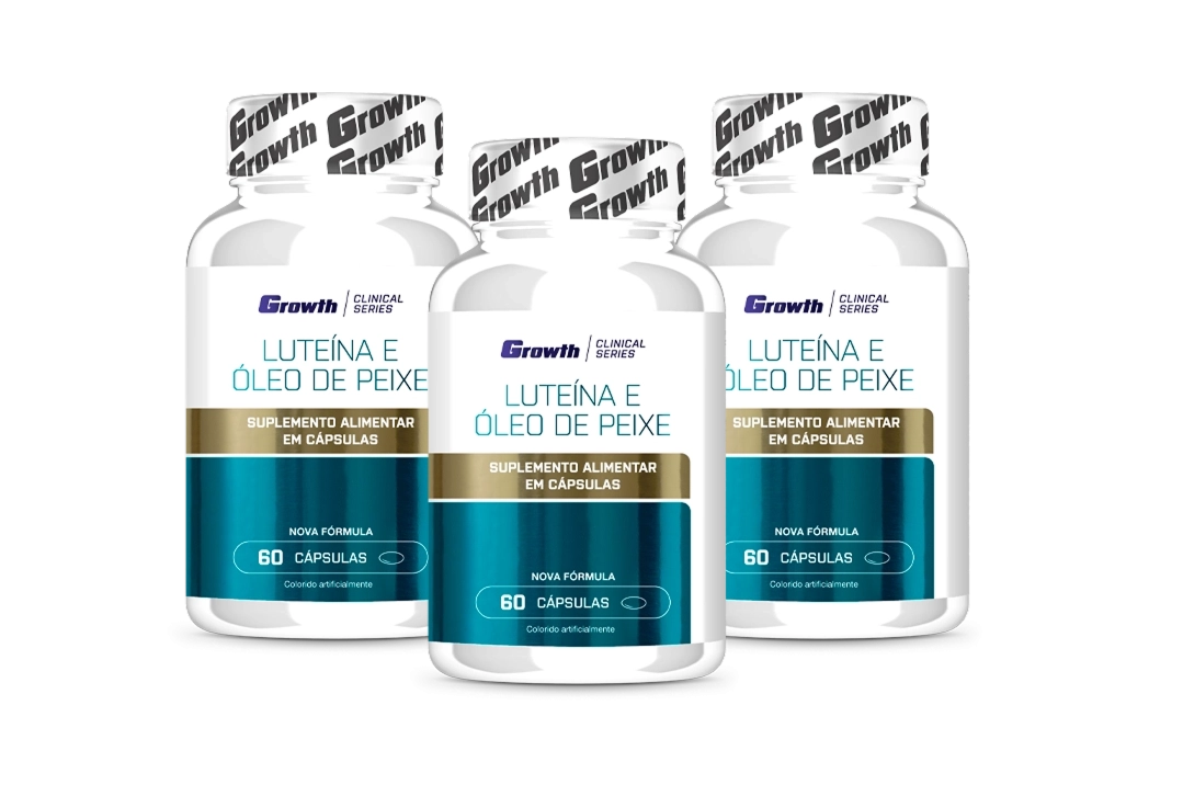 GROWTH SUPPLEMENTS - Embalagens de luteína e óleo de peixe