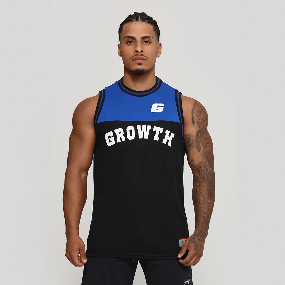REGATA BASQUETE AZUL COM PRETO GROWTH DESDE 2009