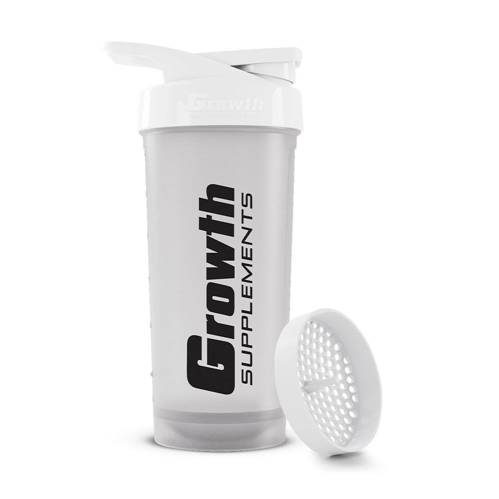 Coqueteleira Branca 600ml - Growth Supplements