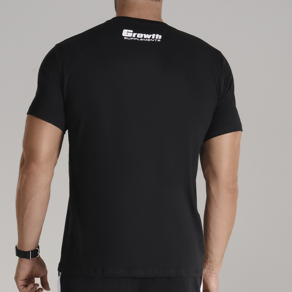 CAMISETA PRETA NEGATIVA