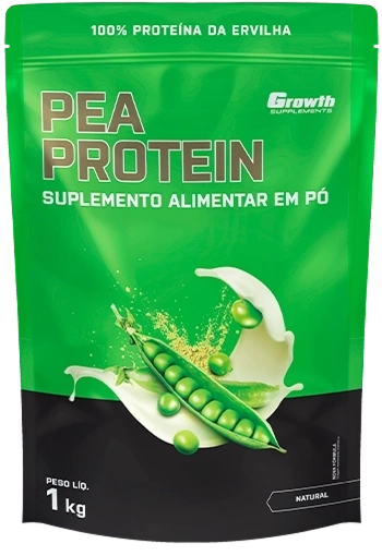 Foto do produto PROTEÍNA DA ERVILHA PEA PROTEIN 1KG