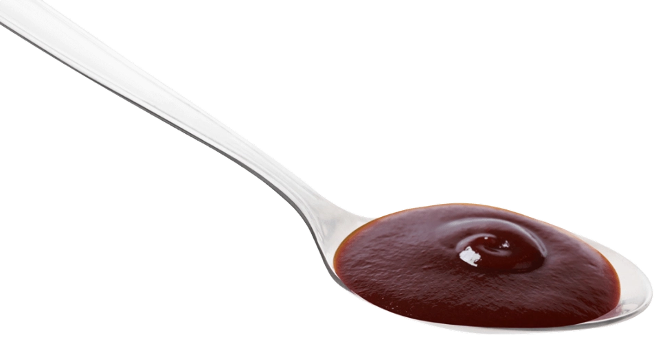 GROWTH SUPPLEMENTS - Imagem ilustrativa de uma colher de sopa de barbecue tradicional zero açúcar e zero gordura