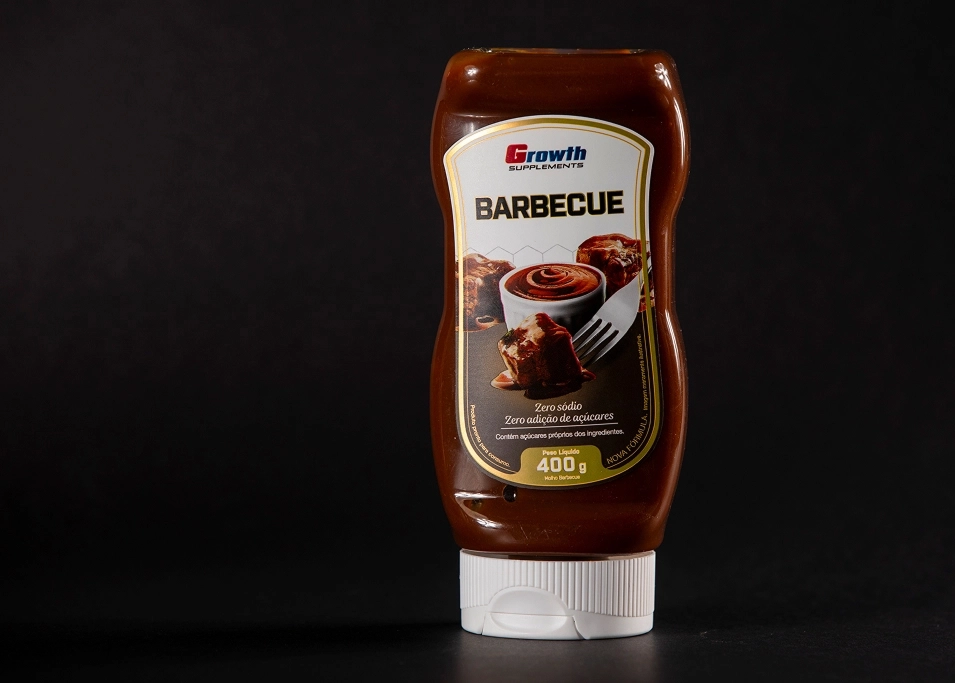 GROWTH SUPPLEMENTS - Imagem ilustrativa barbecue tradicional zero açúcar e zero gordura