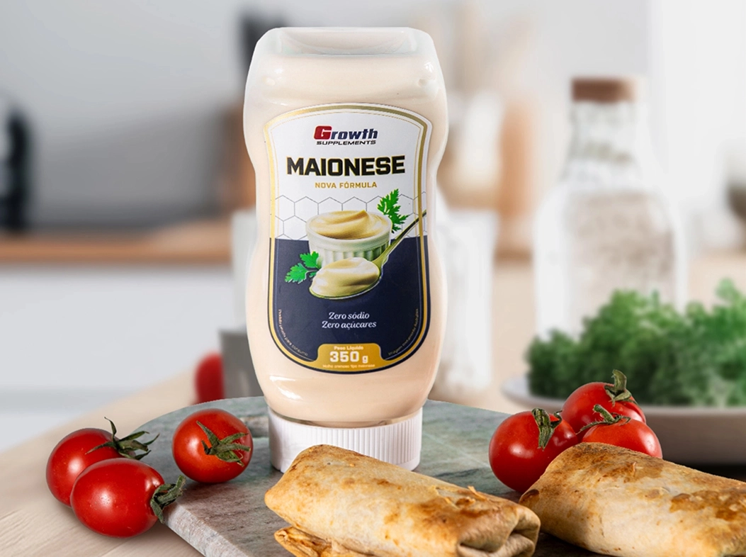 GROWTH SUPPLEMENTS - Imagem ilustrativa colher com Maionese tradicional
